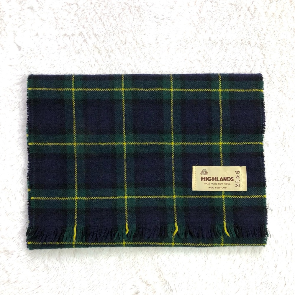 Highlands Made in Scotland Wool Scarf